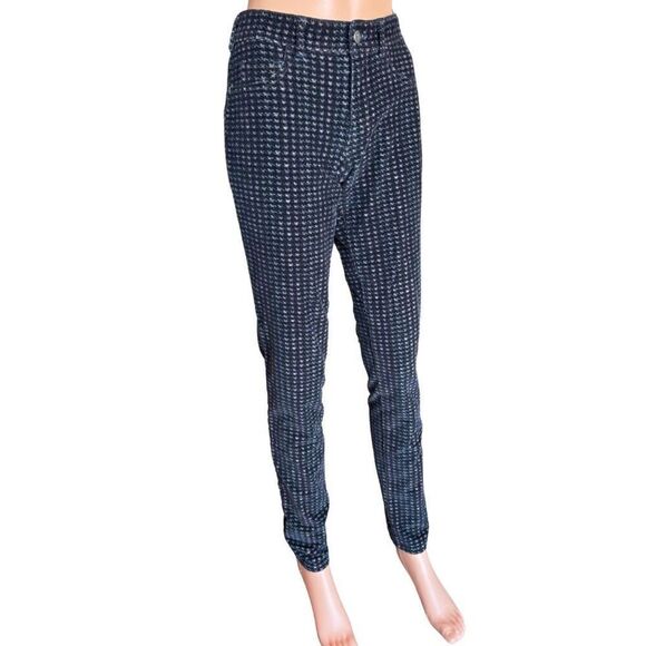 Pilcro Anthropologie Serif Fit Houndstooth Pants - Picture 5 of 8